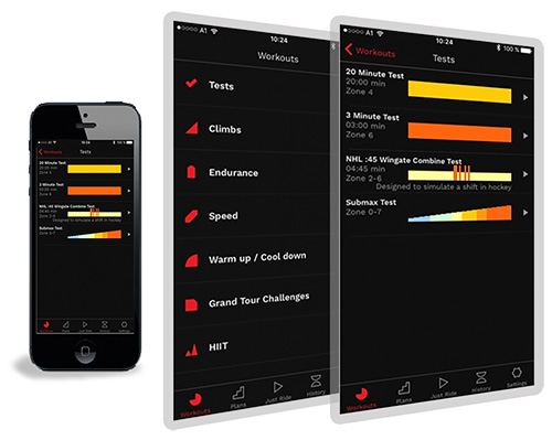 Wattbike-App Hub 6