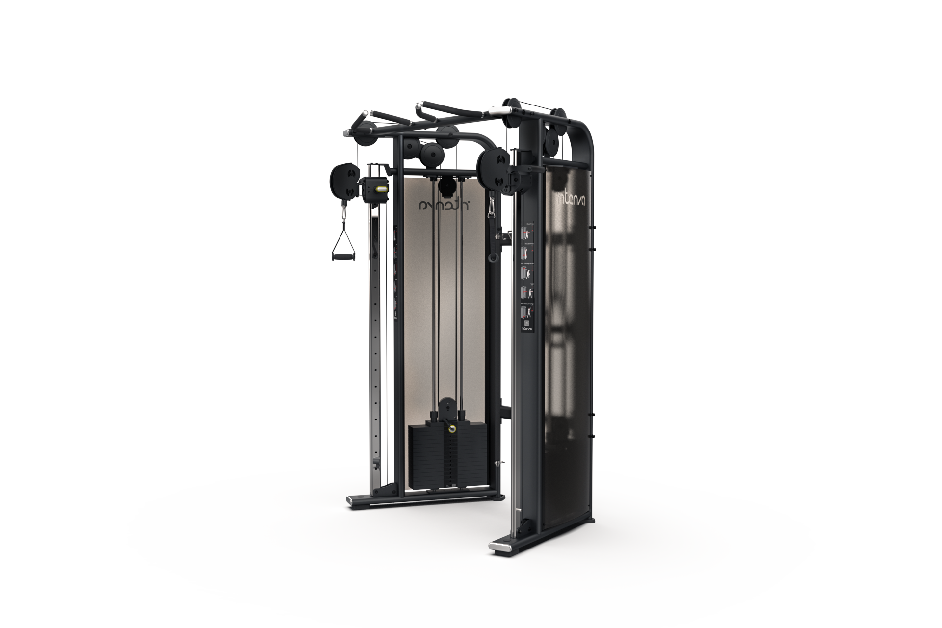 Intenza Kabelturm Dual Adjustable Pulley