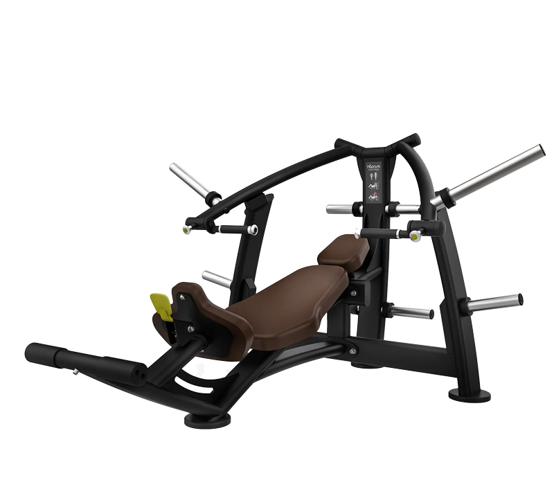 Intenza Kraftgeräte, plate loaded, uplift Line chest press