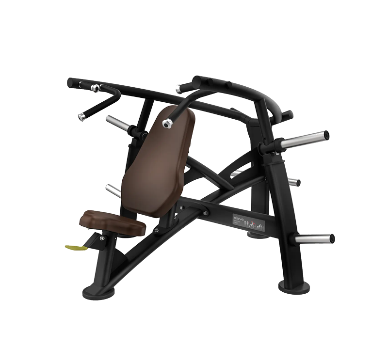 Intenza Kraftgeräte, plate loaded, uplift Line shoulder press