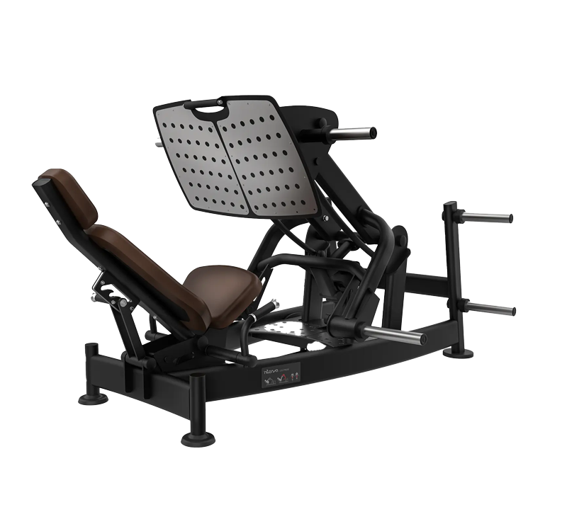 Intenza Kraftgeräte, plate loaded, uplift Line leg press