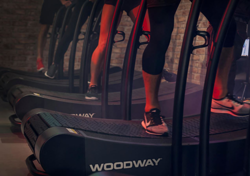 Woodway Curve, Performance, Training im Studio